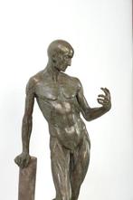 Cesaco - Statue, “ECORCHE” - 70 cm - Bronze patiné