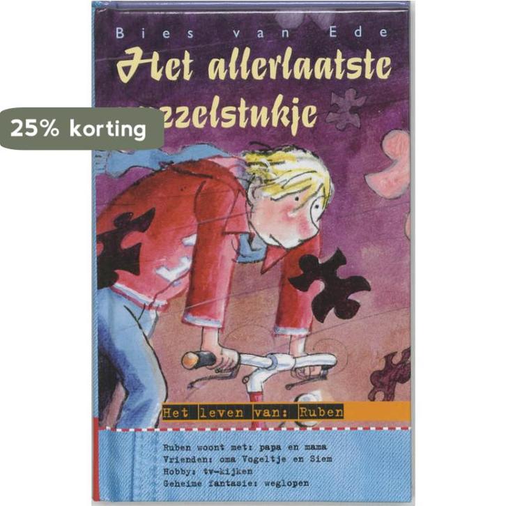 Het allerlaatste puzzelstukje / Het leven van / Ruben, Boeken, Kinderboeken | Jeugd | 10 tot 12 jaar, Gelezen, Verzenden