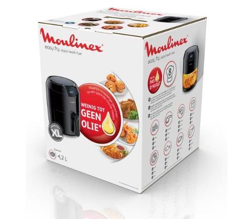 Moulinex EZ401810 friteuse 4,2 l Enkel Zwart Losstaand, Elektronische apparatuur, Keukenmixers, Verzenden
