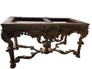Console - Bois doré