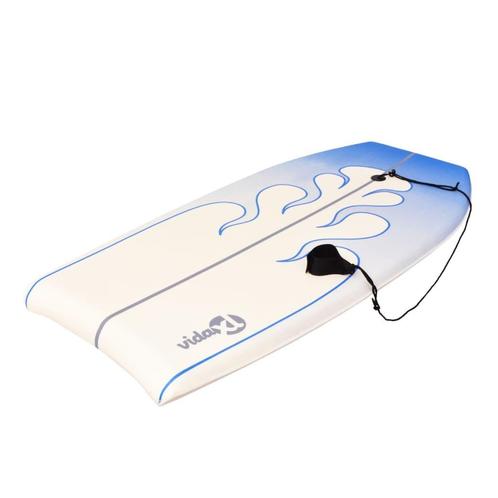 vidaXL Bodyboard blauw 104 cm, Watersport en Boten, Kitesurfen, Nieuw, Verzenden