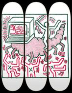 Keith Haring (after) - Untitled - Centipede, Antiek en Kunst