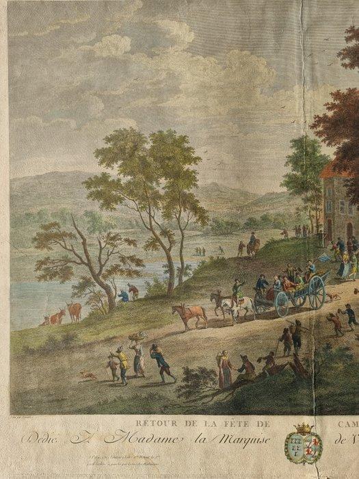 De Monchy Martin (1746-1815+-), daprès Mathys Schoevaerdts, Antiek en Kunst, Antiek | Overige Antiek