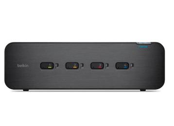 BELKIN Advanced Secure Ultra High Def Quad-Head KVM Switch