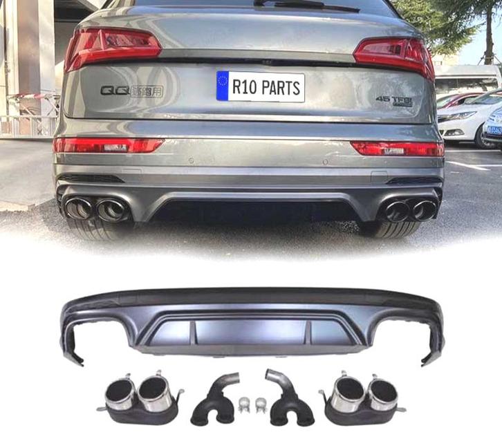 DIFFUSEUR AUDI Q5 S LINE 18-20 LOOK SQ5 + EMBOUTS DECHAPPEM, Auto-onderdelen, Carrosserie, Verzenden