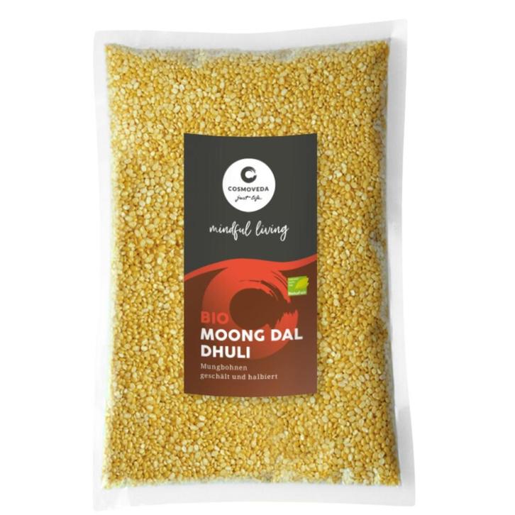 FAIR TRADE Moong/Mung Dal Gele Mungbonen -, Sport en Fitness, Gezondheidsproducten en Wellness, Ophalen of Verzenden