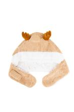 Muts Rendier Fleece Lichtbruin Bont Hoorns Oren Touwtjes Bru, Kinderen en Baby's, Kinderkleding | Petten en Hoeden, Ophalen of Verzenden