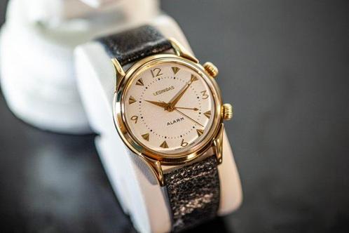 Leonidas - (HEUER) - ALARM - MINT - 745.205 - Heren -, Handtassen en Accessoires, Horloges | Heren
