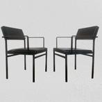 Pastoe - Cees Braakman - Chaise (3) - Métal, Cuir, Bois - FM