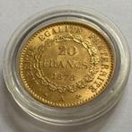 France. Third Republic (1870-1940). 20 Francs 1878-A Génie