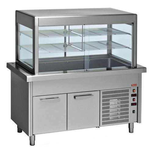 D-S80/RCRV15-R2 - Element met kuip + gekoelde vitrine op, Zakelijke goederen, Horeca | Keukenapparatuur, Verzenden