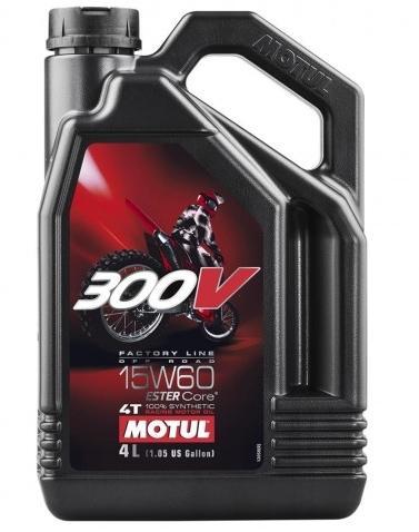 Motul 300V Off Road 15W60 4 Liter, Auto diversen, Onderhoudsmiddelen, Ophalen of Verzenden