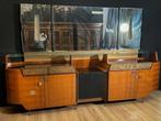 La Permanente Mobili Cantù - Credenza - Brons, Glas, Hout