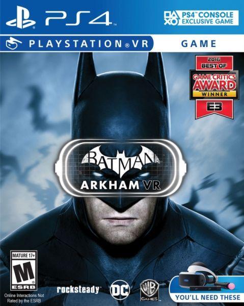 Batman Arkham VR PSVR-Amerikaans (PlayStation 4) NIEUW, Consoles de jeu & Jeux vidéo, Jeux | Sony PlayStation 4, Enlèvement ou Envoi