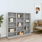 vidaXL Cd-kast 100x23x89,5 cm bewerkt hout grijs sonoma, Verzenden, Nieuw