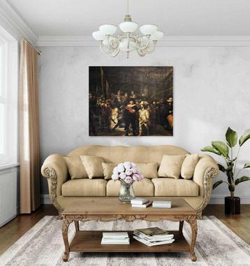 Panneau en velours Rembrandt - 115x145 cm - Velours de luxe