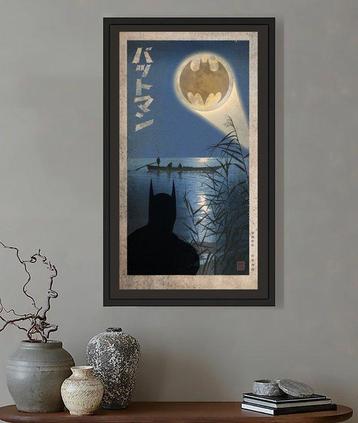 Kodo88 Giclée - Batman: Moon Over the Inland Sea  – beschikbaar voor biedingen