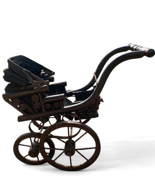 Chariot - Bois, Fer, Textile, Antiek en Kunst, Curiosa en Brocante