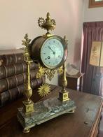 Pendule portique - Bronze, Laiton - 1800-1850, Antiek en Kunst
