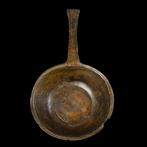 Romain antique Bronze Patère, Antiquités & Art