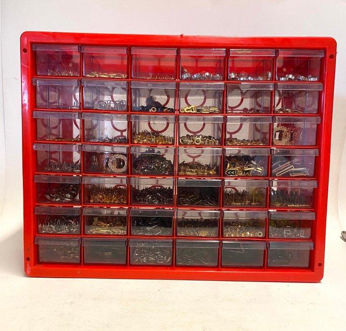 Werktuig - Lederwaren - Leer, Antiquités & Art, Curiosités & Brocante