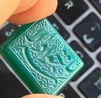 Natuurlijke steen met Arabische kalligrafie islamitisch,, Antiek en Kunst