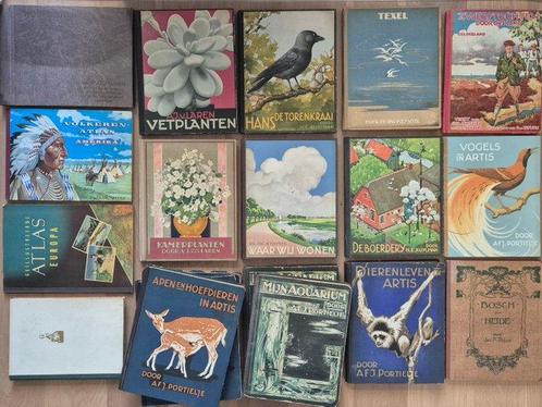 Portielje - 19 Verkade e.a. plaatjesalbums, en losse, Antiek en Kunst, Antiek | Boeken en Manuscripten
