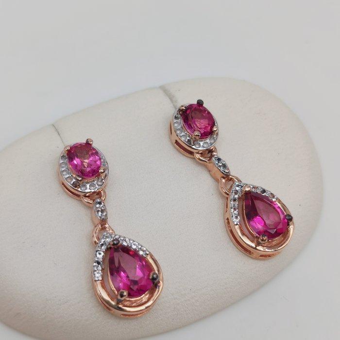 Zonder Minimumprijs - Harry Ivens - Oorbellen Zilver Spinel, Handtassen en Accessoires, Oorbellen