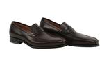 STEFANO RICCI RRP 4100€ Leather & Alligator Loafers – Dark, Kleding | Heren, Nieuw
