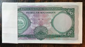Mozambique. - 100 x 100 Escudos ND (1976 - old date, Postzegels en Munten