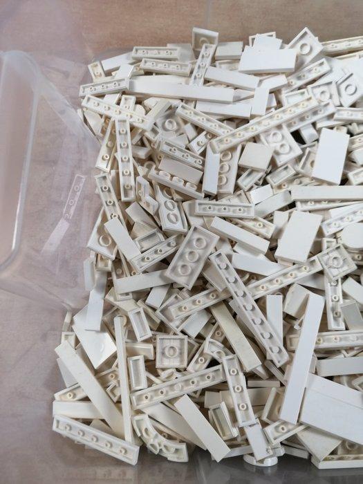 Lego - geen serie - van 1000 witte platte plaatjes -, Kinderen en Baby's, Speelgoed | Duplo en Lego