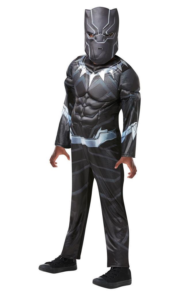 Black Panther Pak Kind Luxe Gespierd, Kinderen en Baby's, Carnavalskleding en Verkleedspullen, Nieuw, Verzenden