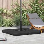 vidaXL Parasolvoet draagbaar gevuld met zand / water 60 L, Verzenden
