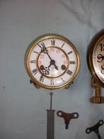 2x regulateur uurwerken Gustave Becker en Junghans voor, Antiek en Kunst