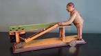 Günthermann - Blikken speelgoed - Rare XL Billiards Player,, Antiek en Kunst, Antiek | Speelgoed