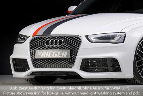 Rieger voorbumper | A4 (B8/B81): 01.12- (vanaf Facelift) - L, Auto-onderdelen, Carrosserie, Nieuw, Audi, Verzenden