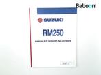 Instructie Boek Suzuki RM 250 2001-2008 (RM250) Manuale Di, Motos