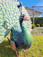 Beeldje - Peacock - IJzer, Metaal