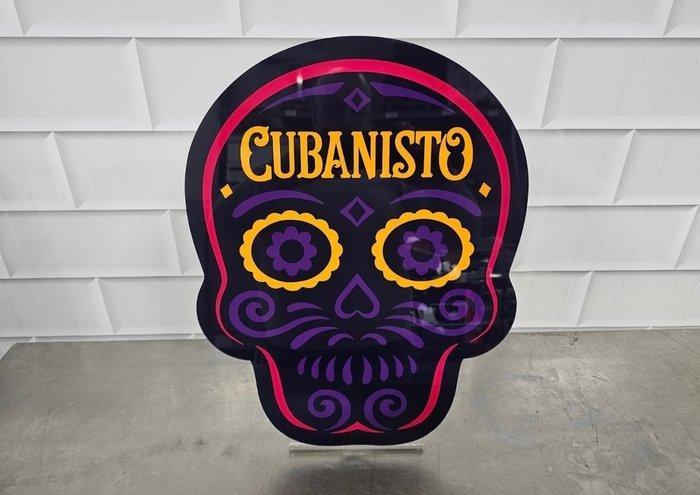 API - Cubanisto reclamebord led bier reclamelamp - cubanisto, Antiek en Kunst, Antiek | Wandborden en Tegels