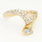 Ring - 18 karaat Geel goud Diamant (Natuurlijk) - Diamant, Nieuw