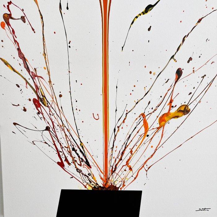 Santicri - Fall and rebirth #45, Antiek en Kunst, Kunst | Schilderijen | Modern