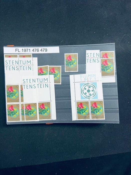Liechtenstein - Partij / Collectie Liechtenstein op Kaartjes, Postzegels en Munten, Postzegels | Europa | België