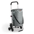 2dekans | Juskys Opvouwbare Traploper Boodschappen Trolley, Ophalen of Verzenden