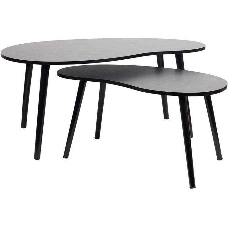 Table basse asymétrique - 2 pièces, Huis en Inrichting, Woonaccessoires | Overige, Verzenden