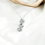 Zonder Minimumprijs - Halsketting Zilver - 2.00ct. tw., Nieuw