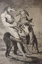 Francisco de Goya (1746-1828) (after) - Caprichos Blatt #63,