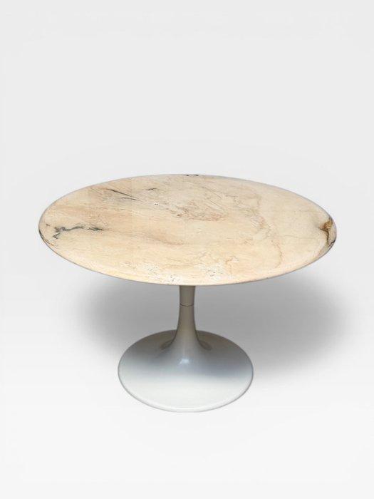 Tafel - Steen, Metaal, Plastic - Vintage-tulpen-tafel met, Antiek en Kunst, Kunst | Designobjecten