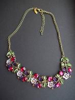 Joan Rivers - Le Jardin Collection Crystal Flower Necklace, Antiek en Kunst