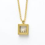 Chopard - Ketting met hanger - Happy Diamonds Geel goud