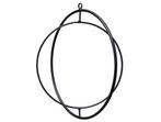 Metalen frame ring in ring movable Zwart 40cm Metalen ring, Hobby en Vrije tijd, Nieuw